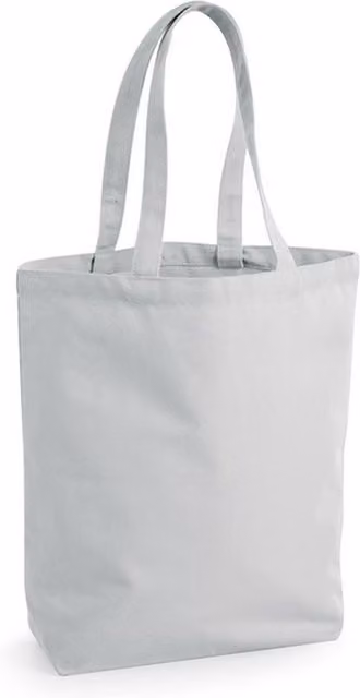 Westford Mill Plain Camden Shopper Shopping Bag, 13 Litres, Light Grey