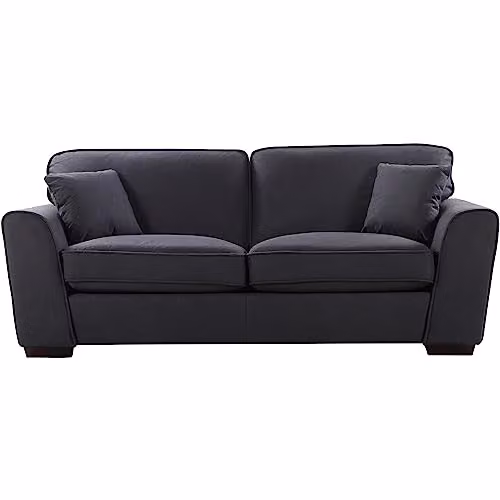 Artemis Home Chelsea 3 Seat Modern Fabric Sofa in Grey, W: 204 cm, D: 93 cm, H: 90 cm