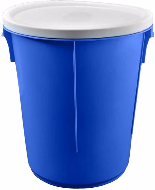 VOGREX 25L Blue Storage Bin with Lid – 1