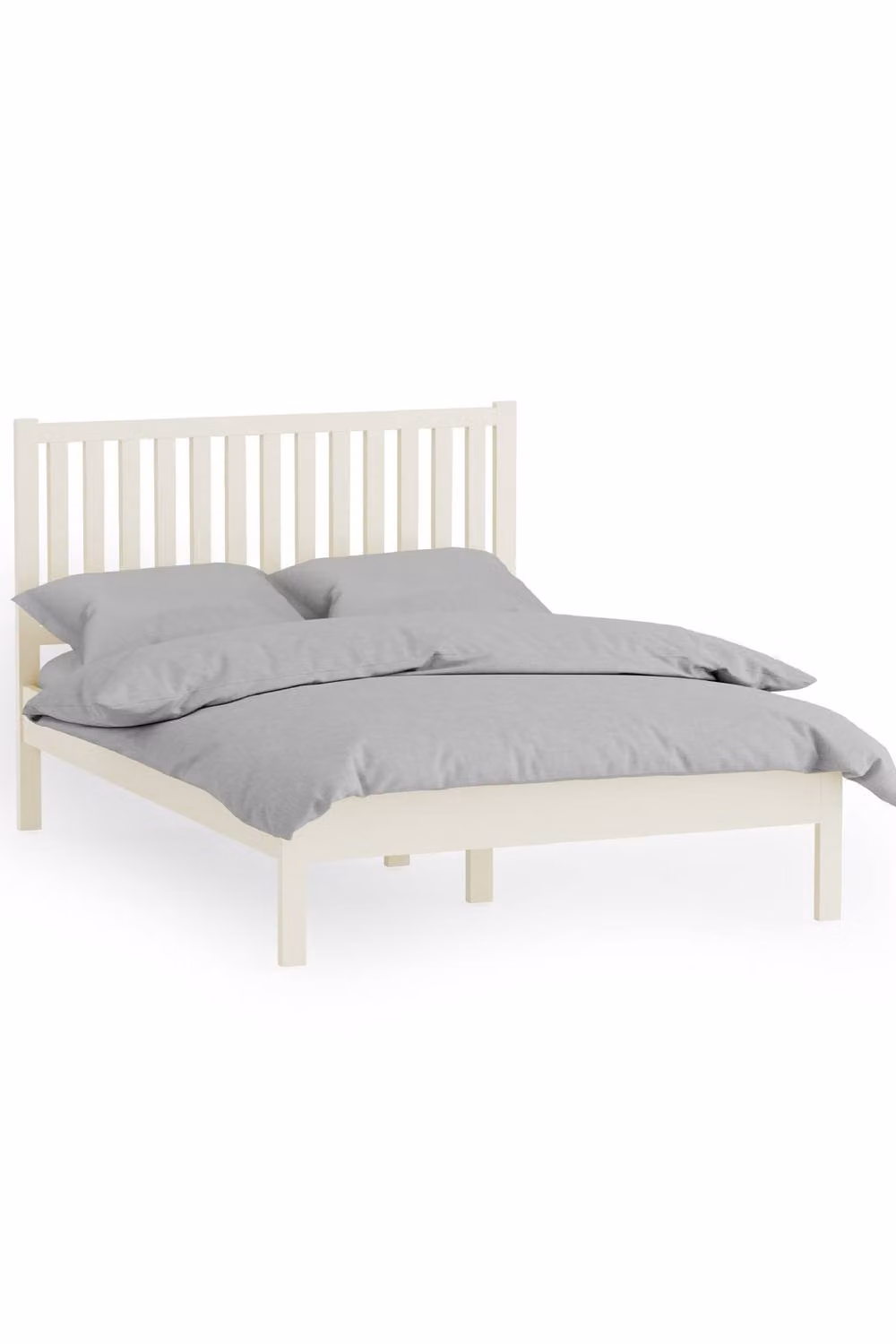 Julian Bowen Coxmoor King Size Bed in Ivory and White – 2