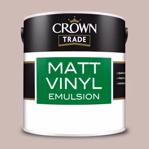 Crown Trade Hare Matt Vinyl Dispersion Paint, Multicolour, 2.5 l – 2
