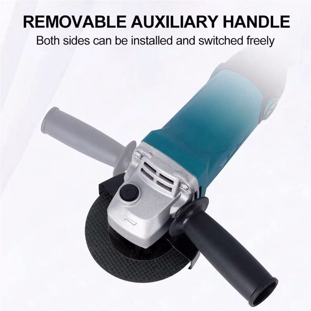 NESTLUNE 5 inch Angle Grinder and Electric Sander, 2000W, 12000rpm, 125mm, Turquoise – 5