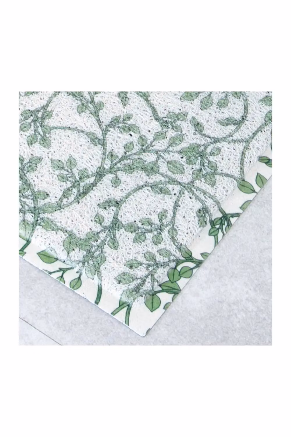 Artsy Mats Vines William Morris Pattern Indoor Outdoor Doormat in Green, W: 70 cm, D: 40 cm – 2