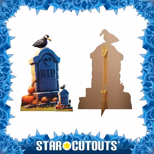 Star Cutouts SC4476 Cartoon Tombstone Cardboard Cutout for Halloween Parties – 4