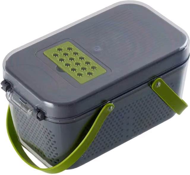 Livingandhome 22-in-1 Multi-functional Vegetable Chopper Set with Peeler and Container, Grey and Green