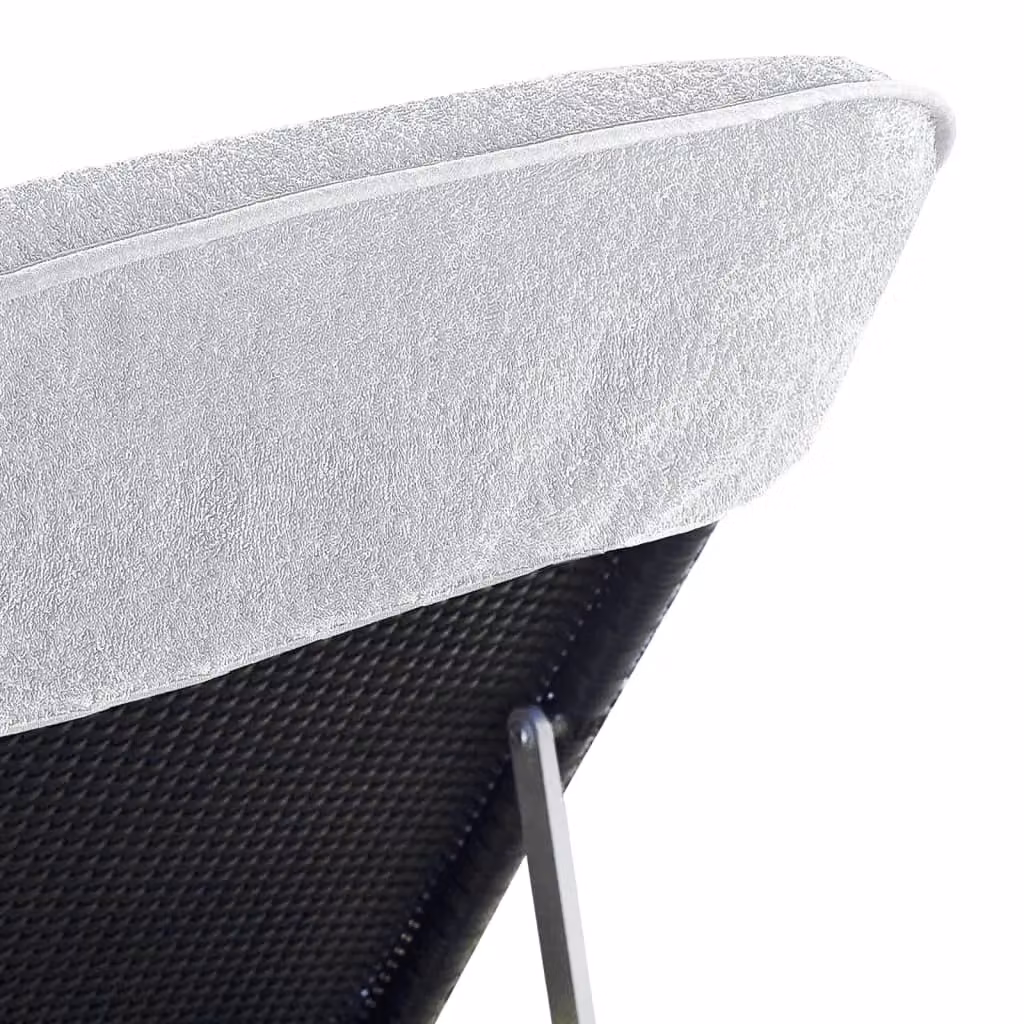 Berkfield Home White Quick-Drying Fluffy Beach Towels, 2 Pack, W: 75 cm, L: 200 cm, 400 GSM – 2