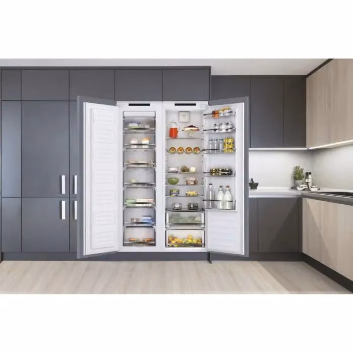 Haier UP 55 Series 6 Fully Integrated Upright Frost Free Freezer, 200L, White, E Class – 4