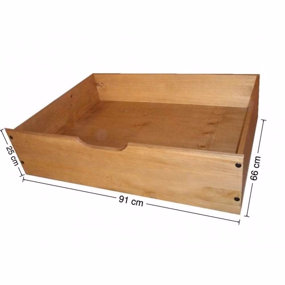 PAWNORA Underbed Storage Drawers with Castors in Brown – 3