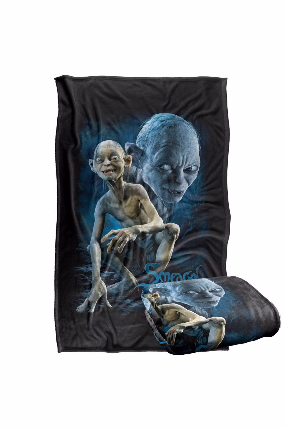 LOGOVISION Lord of the Rings Return of the King Smeagol Silky Touch Super Soft Fleece Throw Blanket, Multicolour, W: 91.44 cm x D: 147 cm – 7