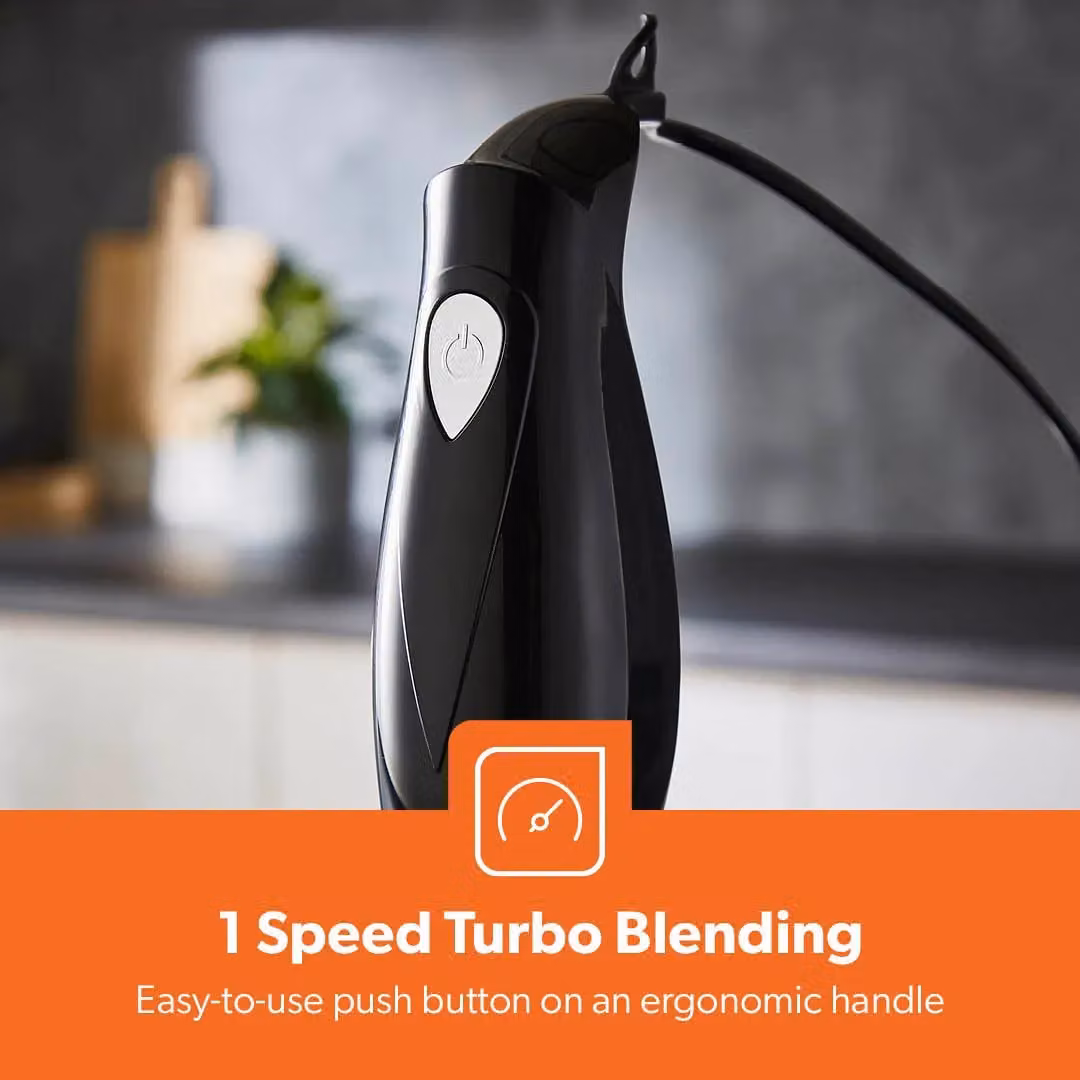 Geepas 180W Electric Hand Blender and Mixer in Black – 3