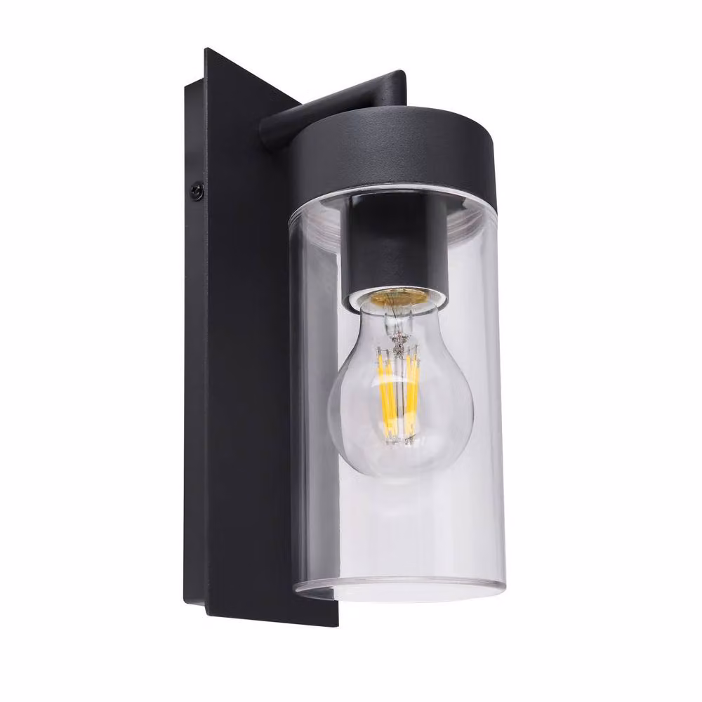 Netlighting Vessa Outdoor Wall Lantern in Anthracite Grey, IP44, E27 – 2