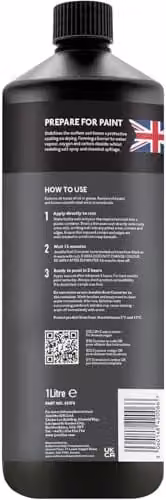 JENOLITE Rust Converter Liquid, 1 l, Black, Water-Based Quick-Drying Formula for Metal – 7