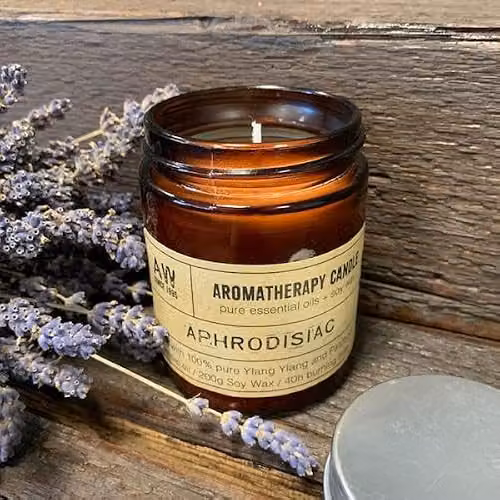 KDMD Aphrodisiac Aromatherapy Soy Wax Candle in White – 2
