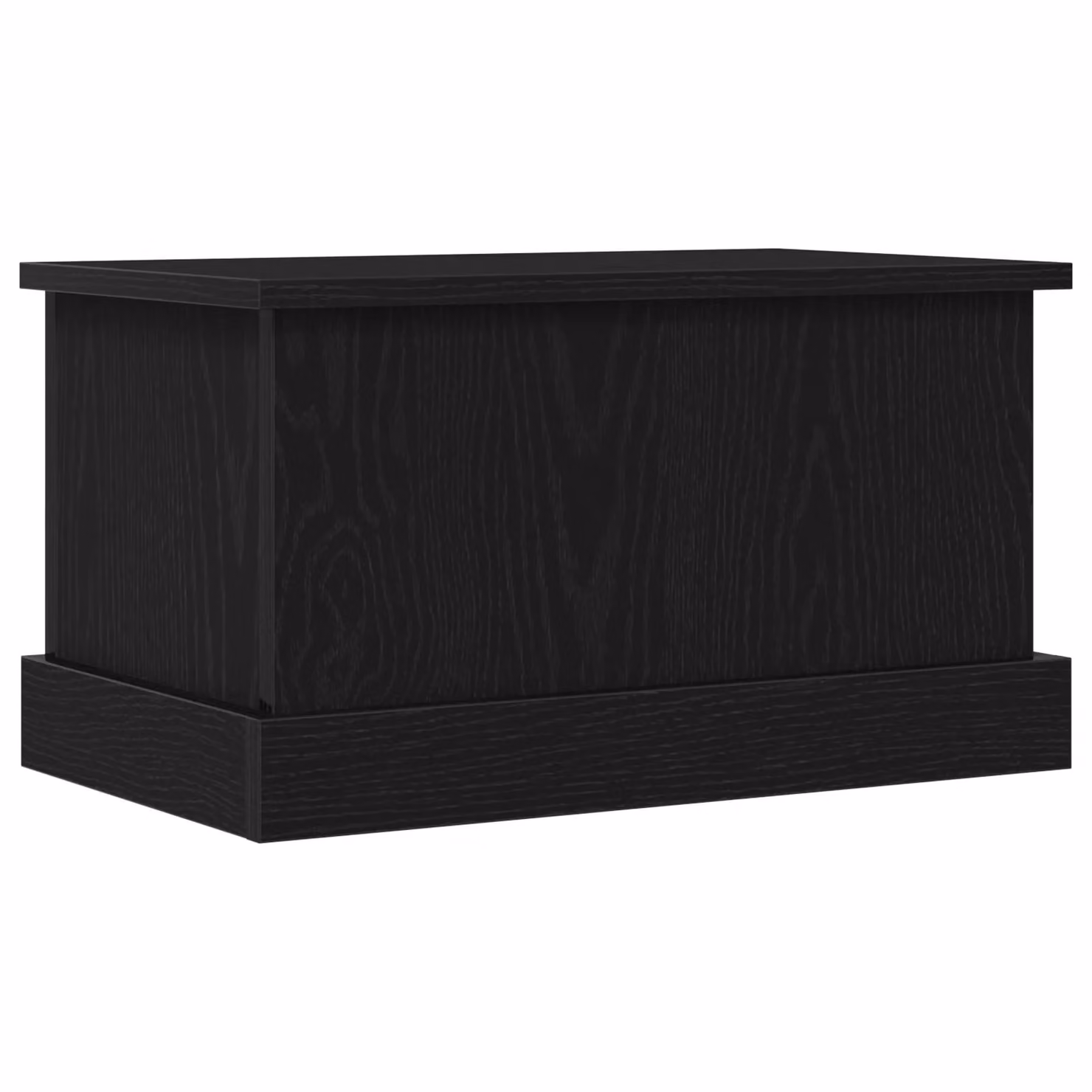 Berkfield Home Black Oak Storage Box W: 50 cm, D: 30 cm, H: 28 cm – 2