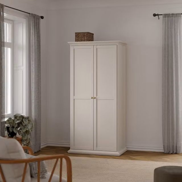 Furniture To Go Paris 2-Door Wardrobe in Cashmere