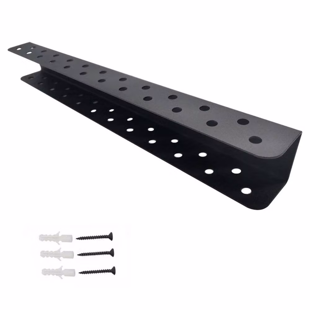 SPETLEK Wall Mounted Steel Screwdriver Organizer and Storage in Black, W: 100 cm x H: 40 cm – 3