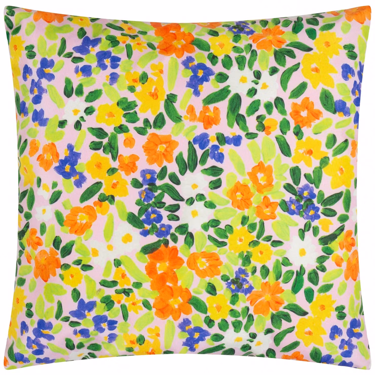 Riva Home Nature Confetti Floral Printed Square Outdoor Cushion, Multicolour, W/D/H: 45 x 45 x 45 cm – 2