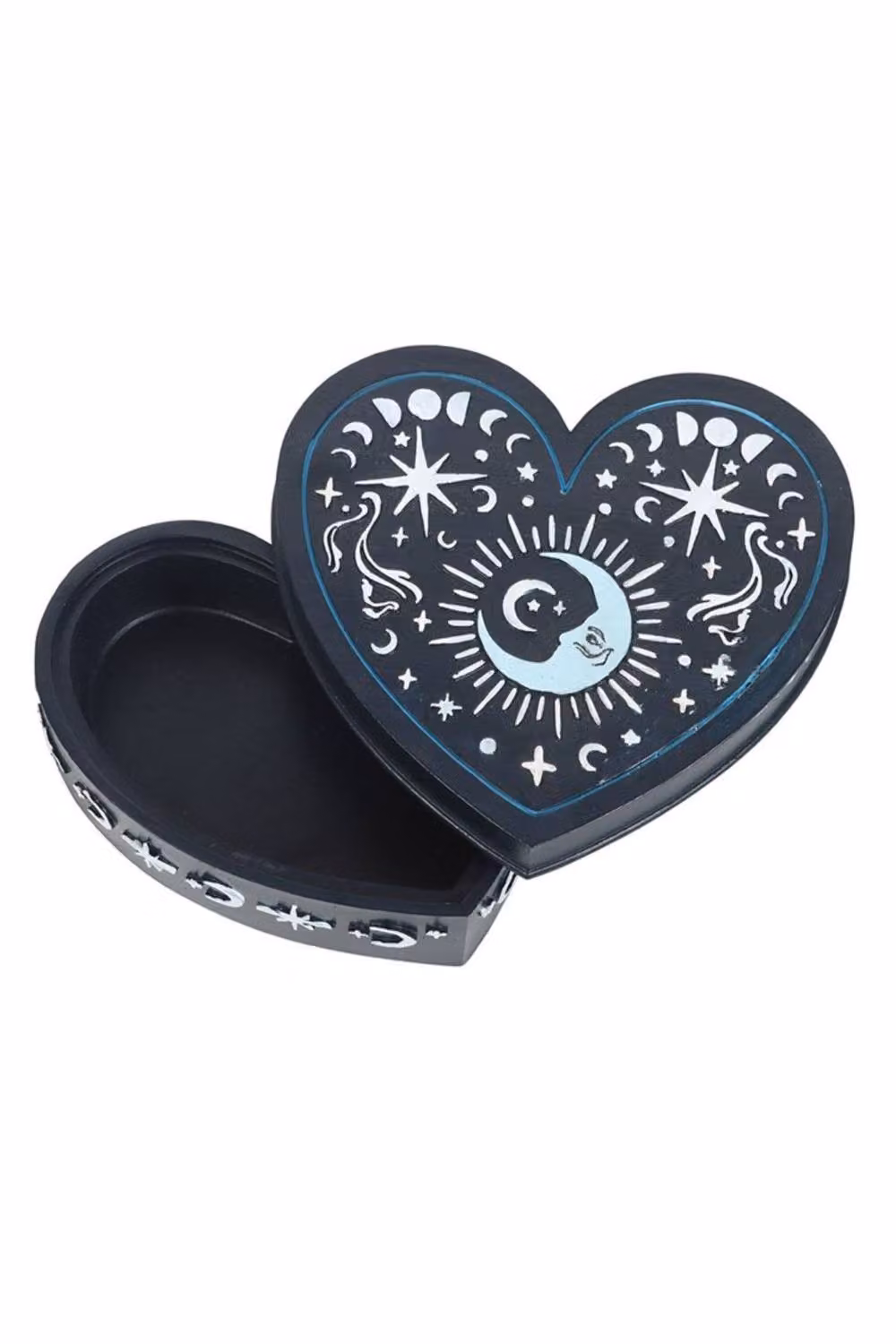 KDMD Blue Heart Resin Trinket Box – 2