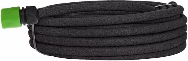 MantraRaj 15m Black Garden Soaker Hose for Watering Plants