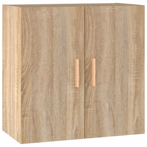 vidaXL Wall Cabinet in Sonoma Oak, W/D/H: 60 x 30 x 60 cm, Brown MDF – 1