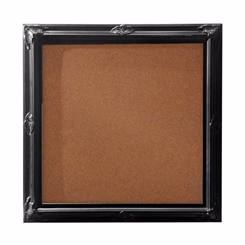 Premier Housewares Memo Board, Black, W: 40.0 cm, D: 40.0 cm, H: 3.0 cm – 1