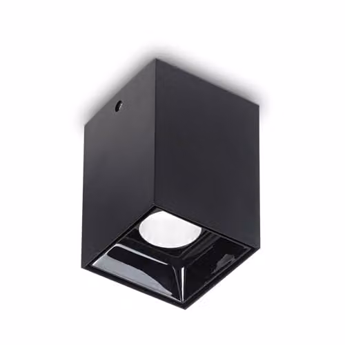 Netlighting Nitro LED Square Surface Mounted Downlight Black