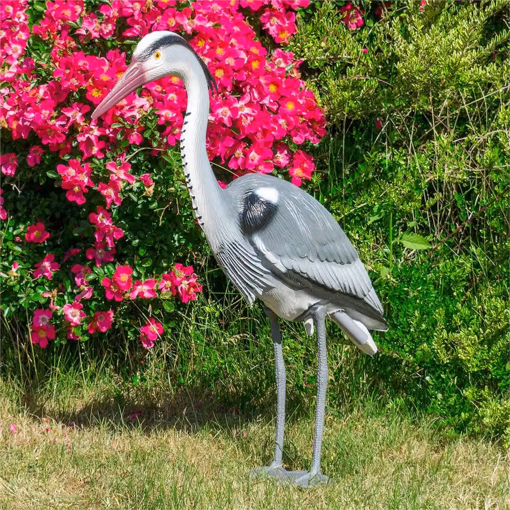 KCT Heron Pond Garden Decoy Deterrent in Multicolour and Grey – 2