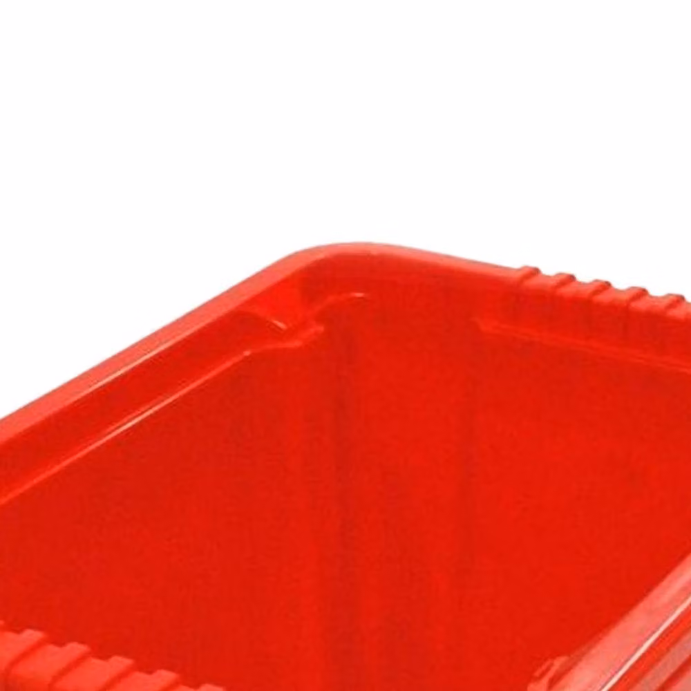 TML Stackable Plastic Storage Box in Red – 2