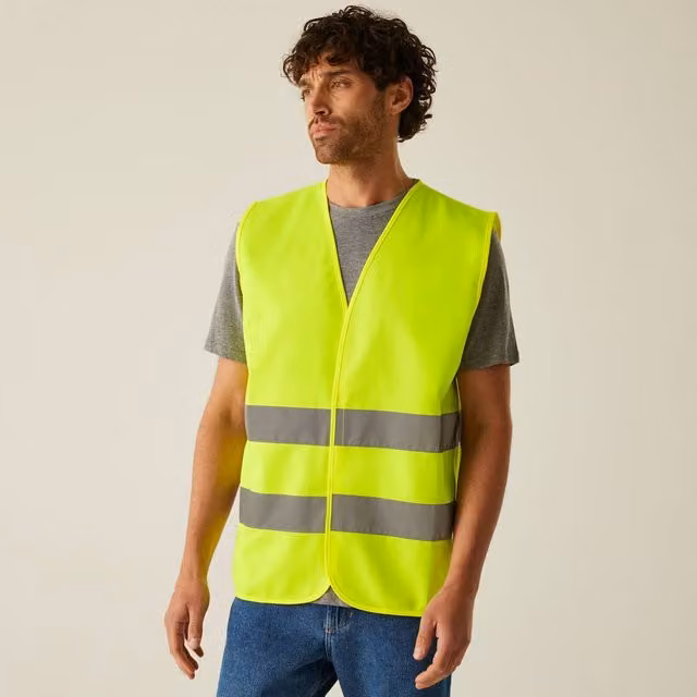Regatta Men's Yellow Hi-Vis Polyester Vest, Size XXL – 2