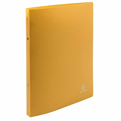 Exacompta OPAK Flexible A4 Binder with 2 x 15 mm Round Rings, Spine: 20 mm, W: 32 cm, D: 25 cm, Multicolour – 1