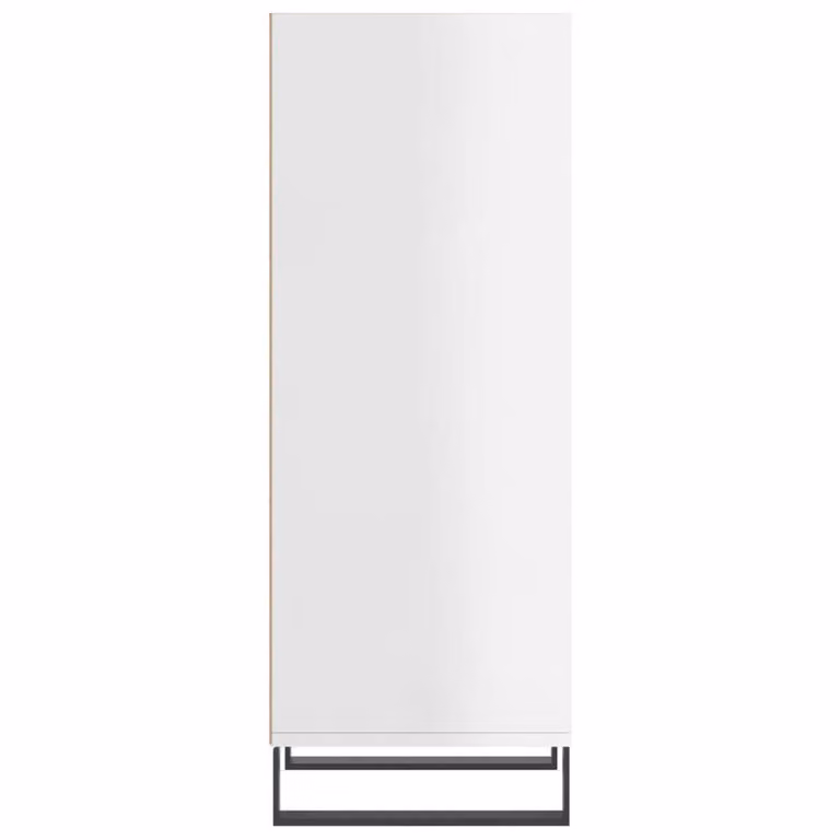 Berkfield Home High Gloss White Sideboard, W/D/H: 34.5 x 32.5 x 90 cm