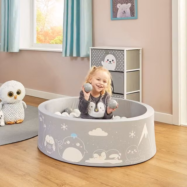 Liberty House Toys Kids Ball Pit in Grey
