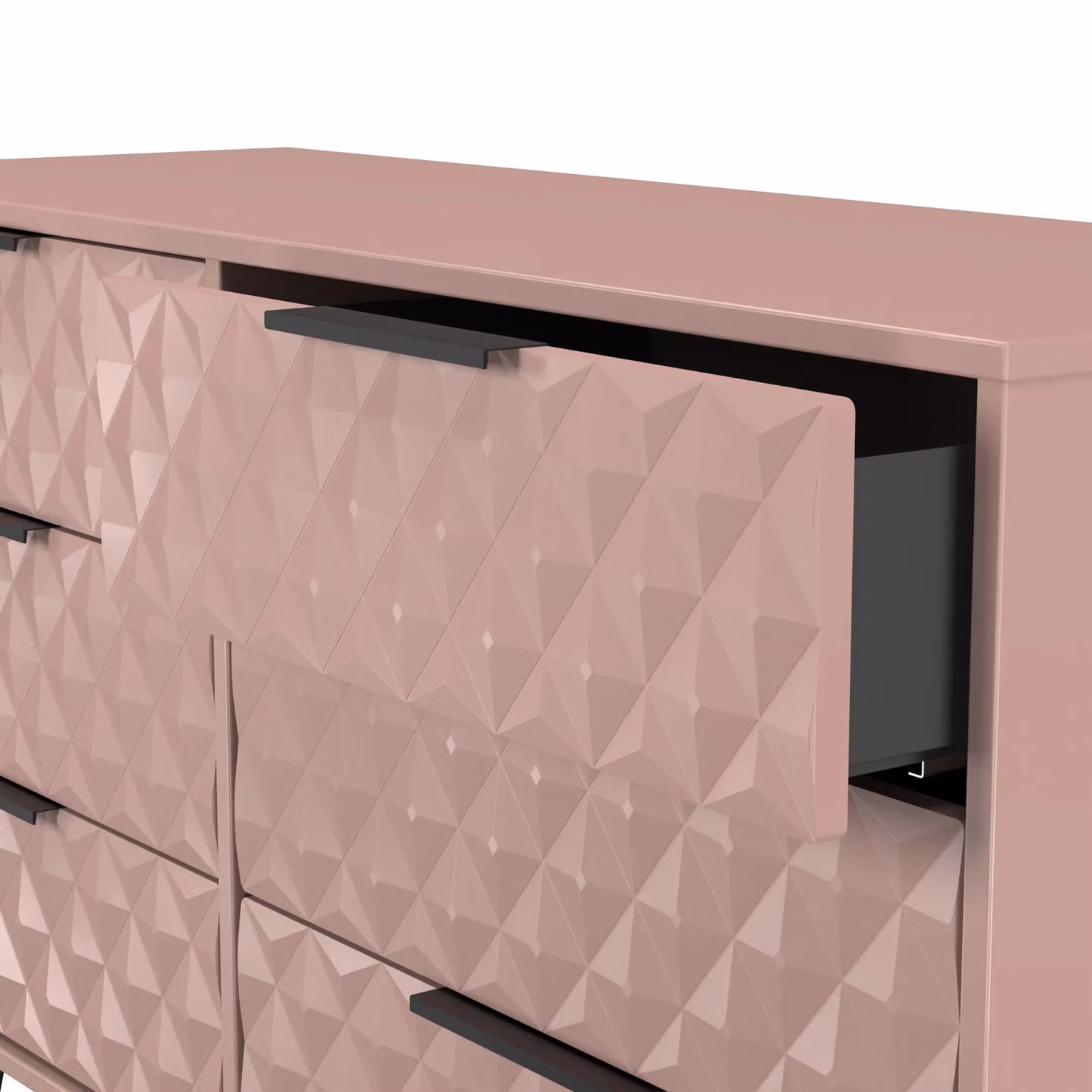 2 U Islay 6 Drawer Wide Chest in Dusty Pink – 3