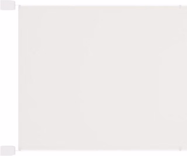 Berkfield Home Vertical Awning in White Oxford Fabric, W: 140 cm, L: 420 cm