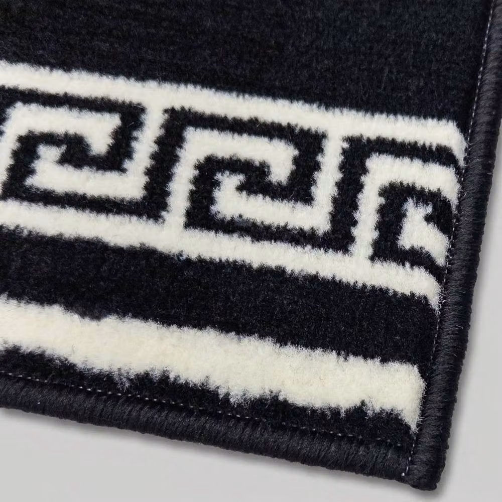 runrug Soft and Luxurious Hallway Runner Rug in Black, W/D/H: 70 x 270 x 0.9 cm – 8