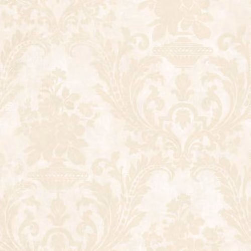 Norwall SD36156 Sari Floral Textured Wallpaper in Beige