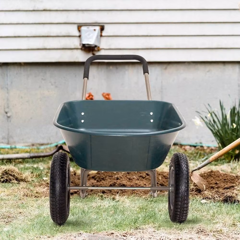 SPETLEK 85L Wheelbarrow in Green – 3