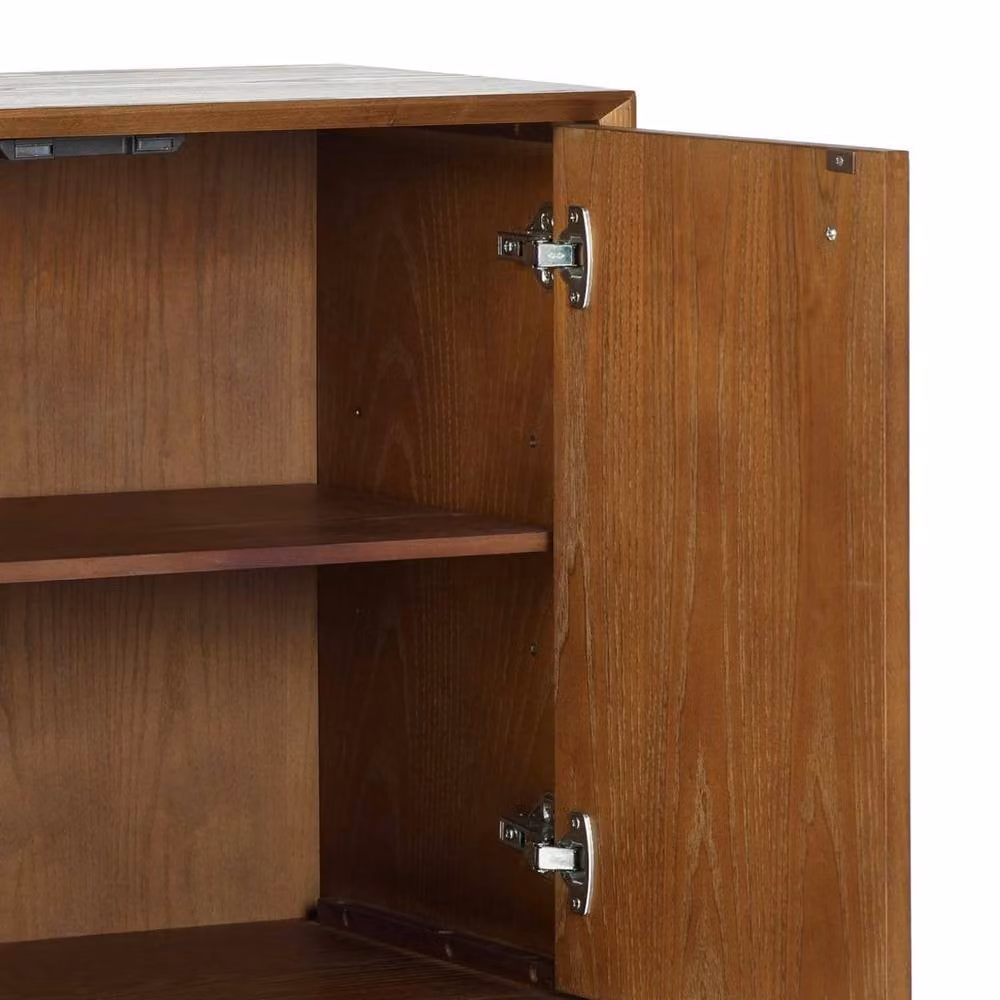 Cheshire Premium Macrae Small Sideboard in Brown Ash Wood – 3
