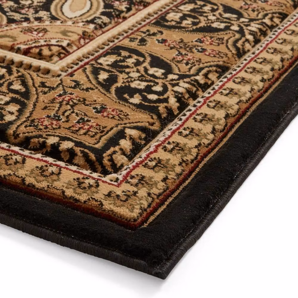 The Rug Shop UK Traditional Stain-Resistant Easy Care Floral Area Rug in Beige, W: 280 cm, D: 380 cm – 5