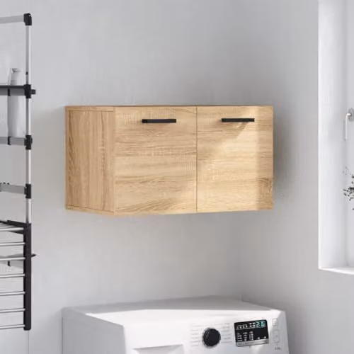 vidaXL Modern Wall Cabinet in Brown, W/D/H: 60 x 35 x 35 cm – 2
