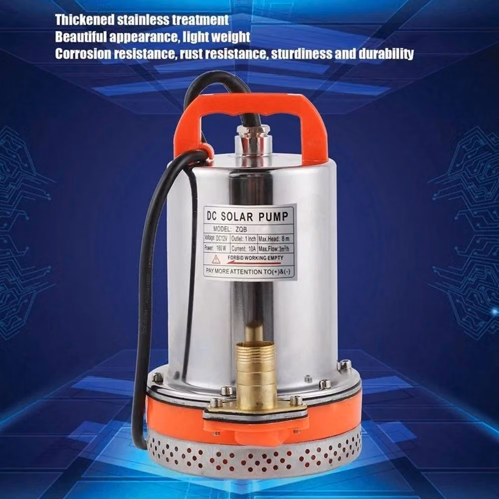 NESTLUNE 180W Submersible Sewage and Dirty Water Drain Pump in Silver – 3