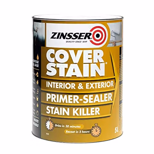 Zinsser Cover Stain White Wood Bonding Paint 1 l