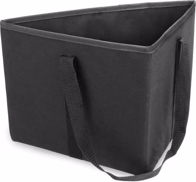 Maison & White Fabric Hanger Hamper in Black