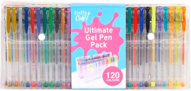 Crafty Club Multicolour Gel Ink School Pens