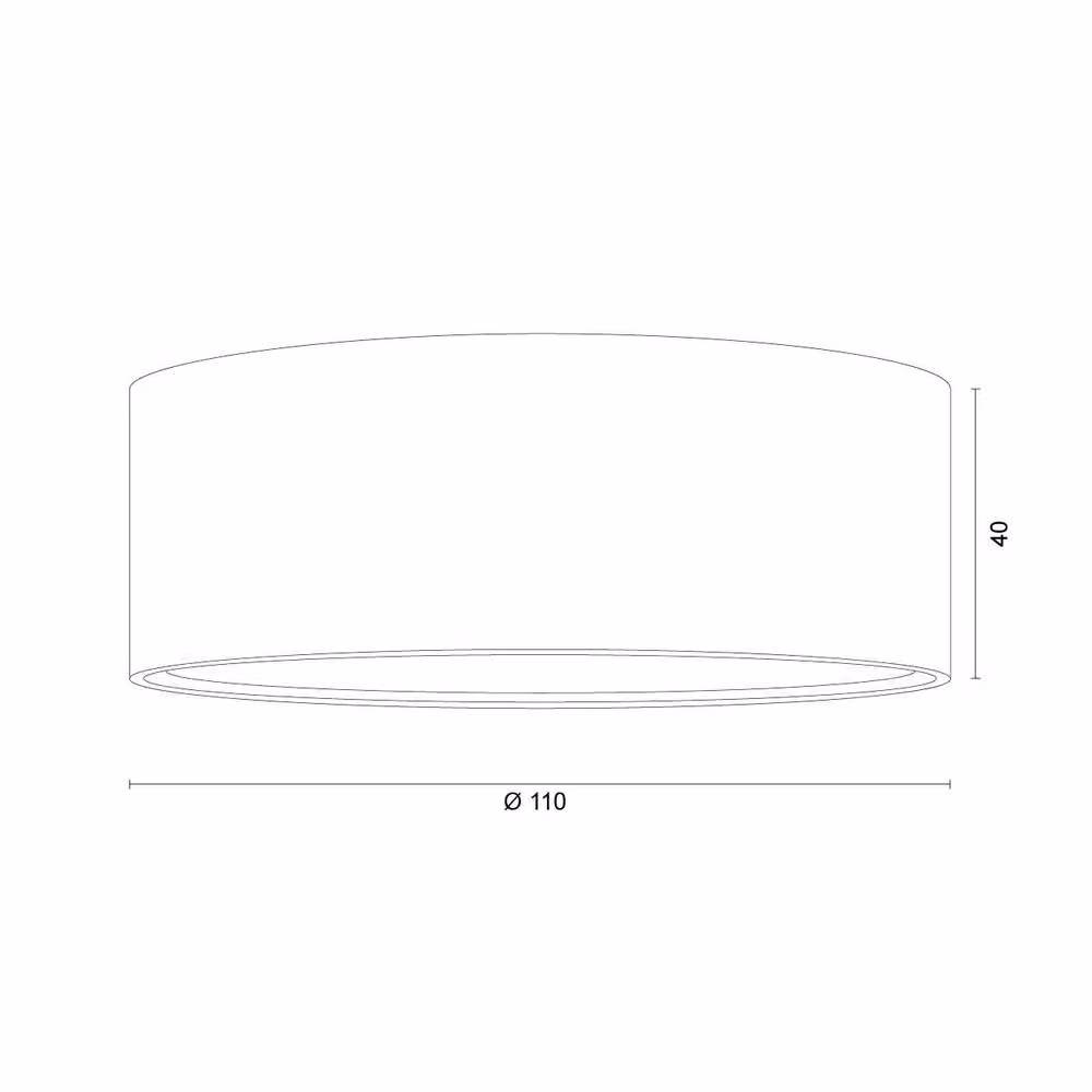 Netlighting Elora Surface Mounted Round LED Downlight in Red with GX53 Bulb Included – 4