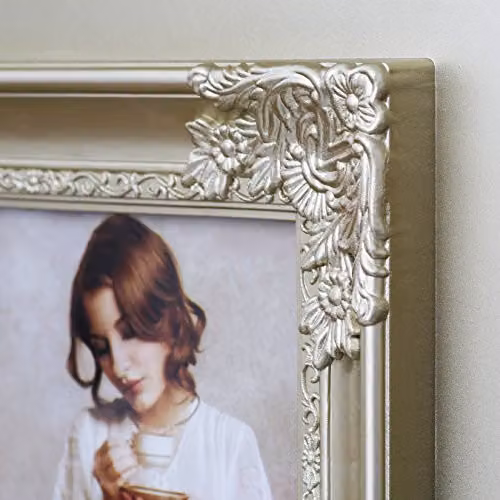Premier Housewares Vintage Multi-Photo Tabletop Frame for 4 Photos, Gold – 2