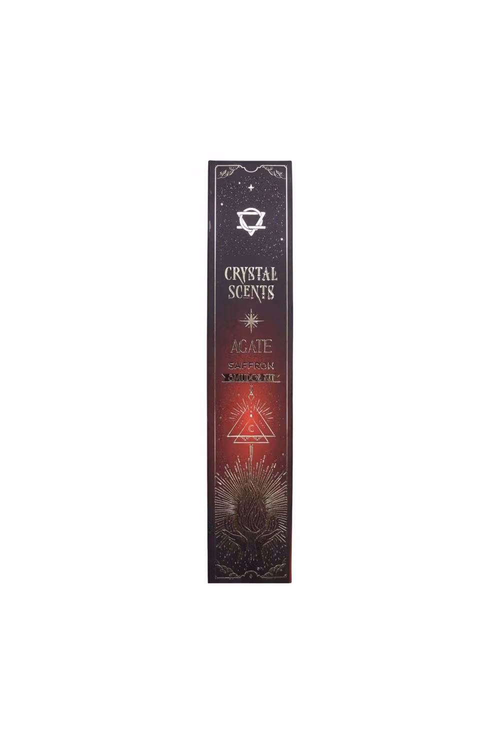 KDMD Red Agate Crystal Scented Spicy Smudge Incense Sticks with Red Agate Chips – 4