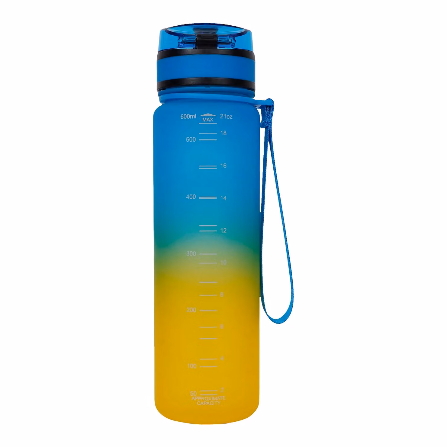Regatta Blue Tritan BPA-Free Flip Water Bottle, 0.6 l – 2