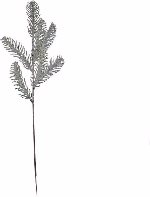 KDMD Frosty Spruce Spray Pick 4 Pack in Light Green