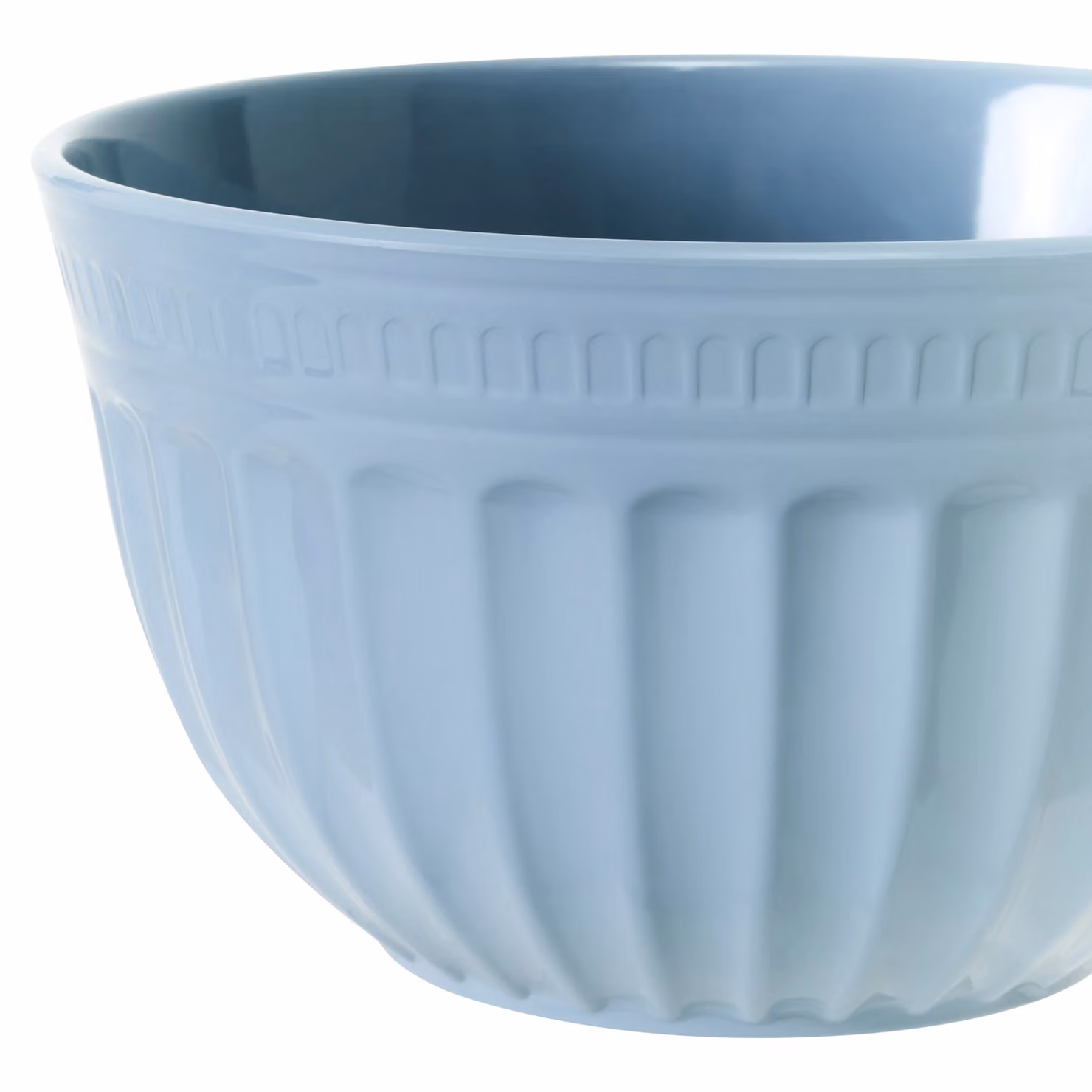 Orsina Large Versatile Round Mixing and Serving Bowl in Blue – 2